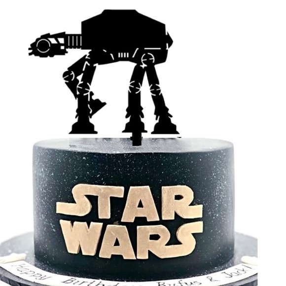 Large Hand Painted Acrylic Star Wars Walker Topper - Picture 1 of 2